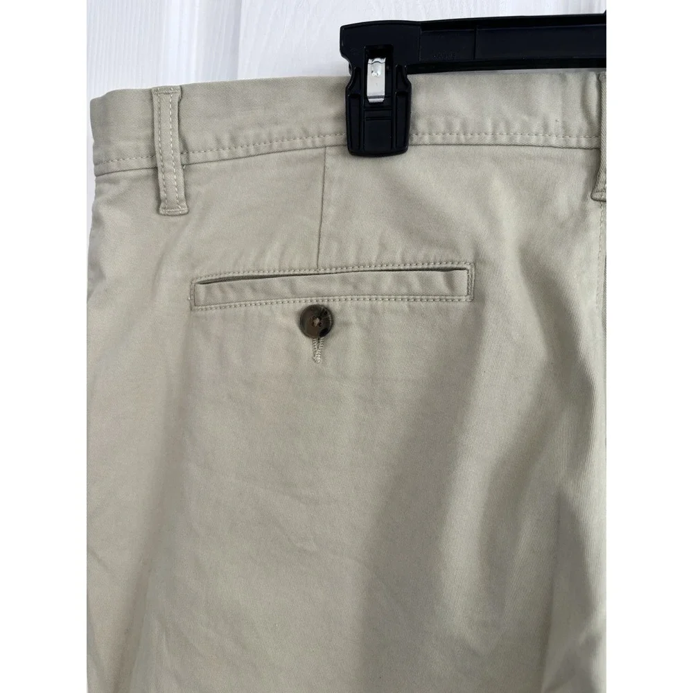 14th & Union Men's Slim Fit Pants 38x31 Khaki‎ Chinos Pockets Preppy Cotton NWOT
